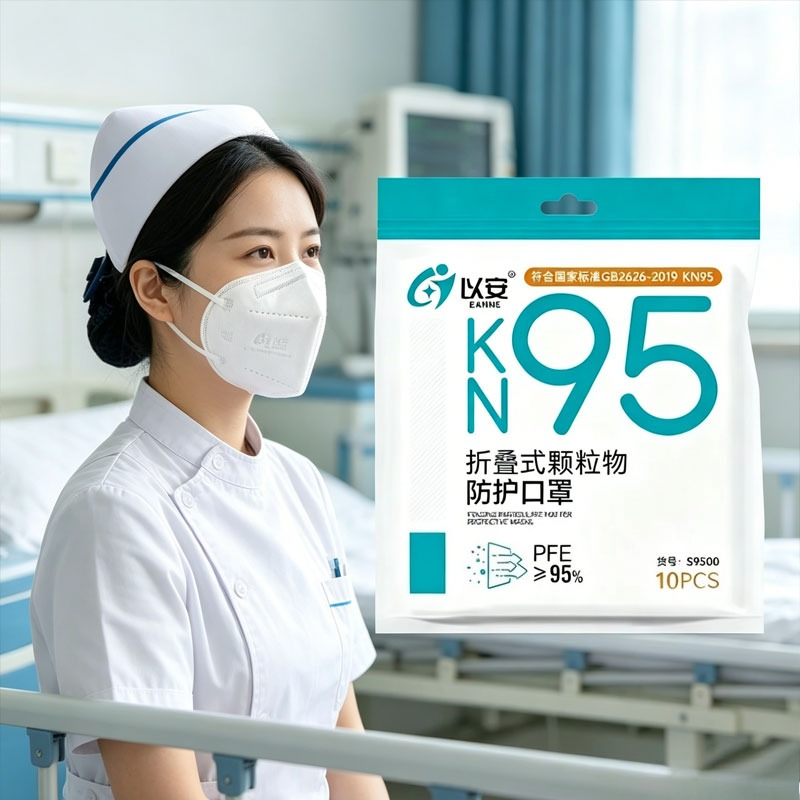 10pcs KN95 Standard Non-woven  - đánh giá và giá Surgical Mask