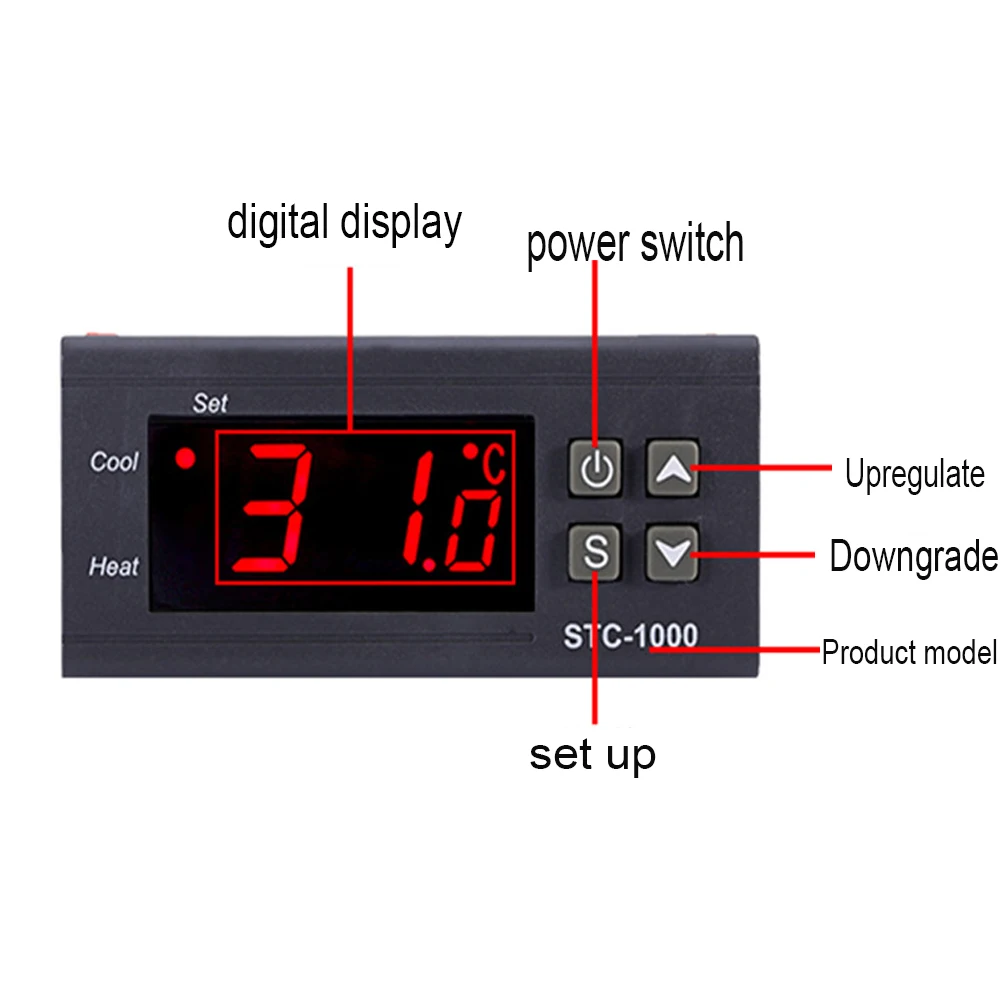 Smart STC-1000 Temperature Con - đánh giá và giá Lab Incubator