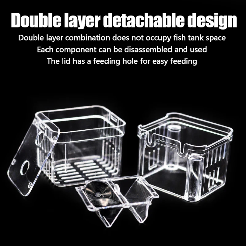 1PC Aquarium Fish Breeder Box  - đánh giá và giá Lab Incubator