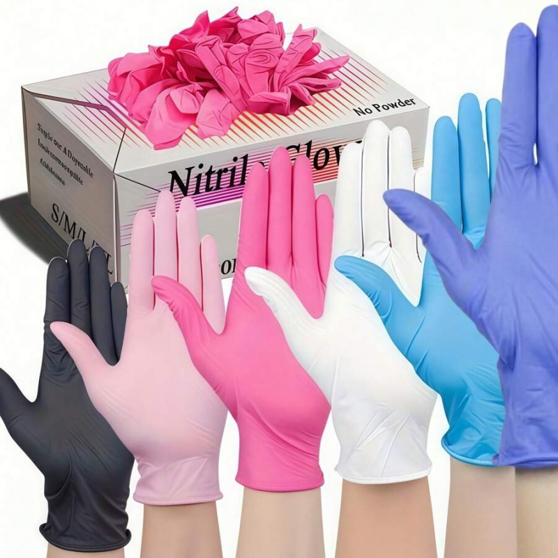 100PCS Disposable Nitrile Glov - đánh giá và giá Medical Gloves