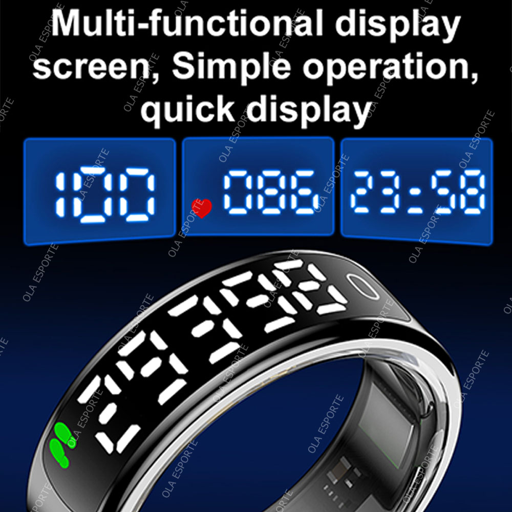 Smart Ring with Charging Case  - đánh giá và giá Blood Pressure Monitor